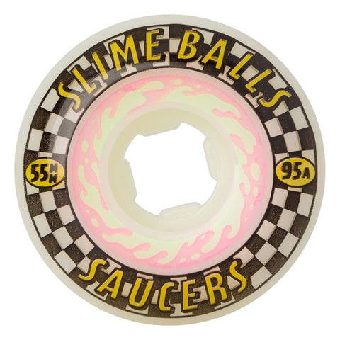 55mm Saucers 95a Slime Balls Wheels